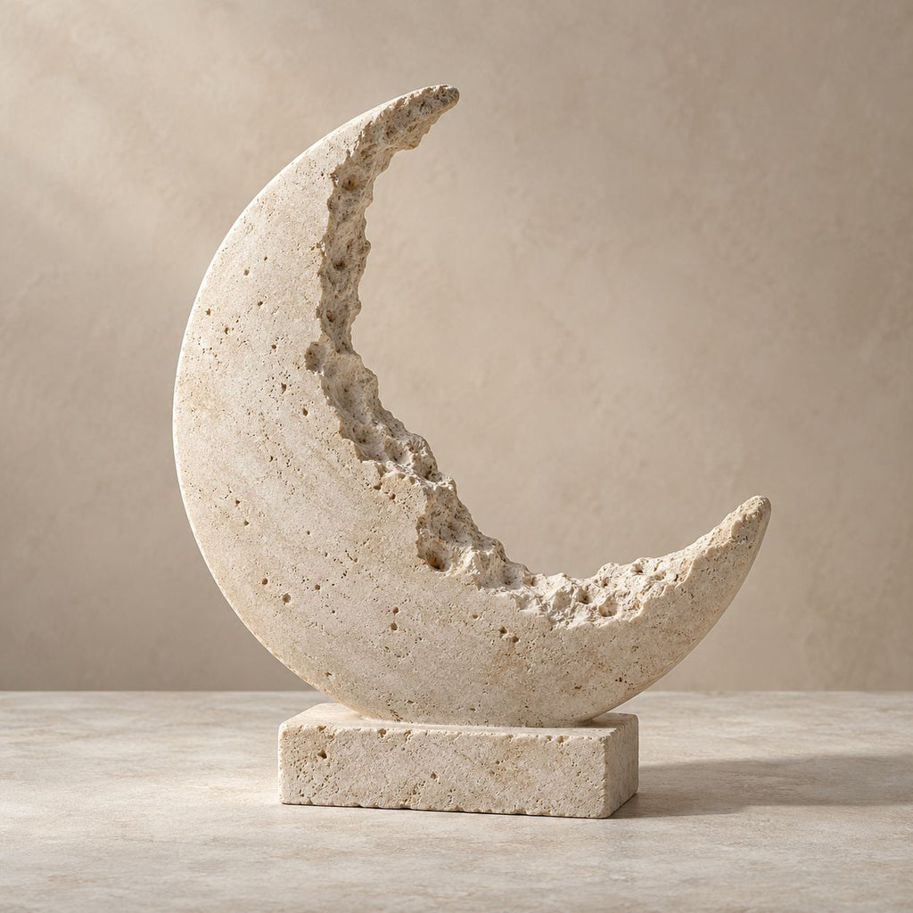 Eroded Crescent Sculpture — form