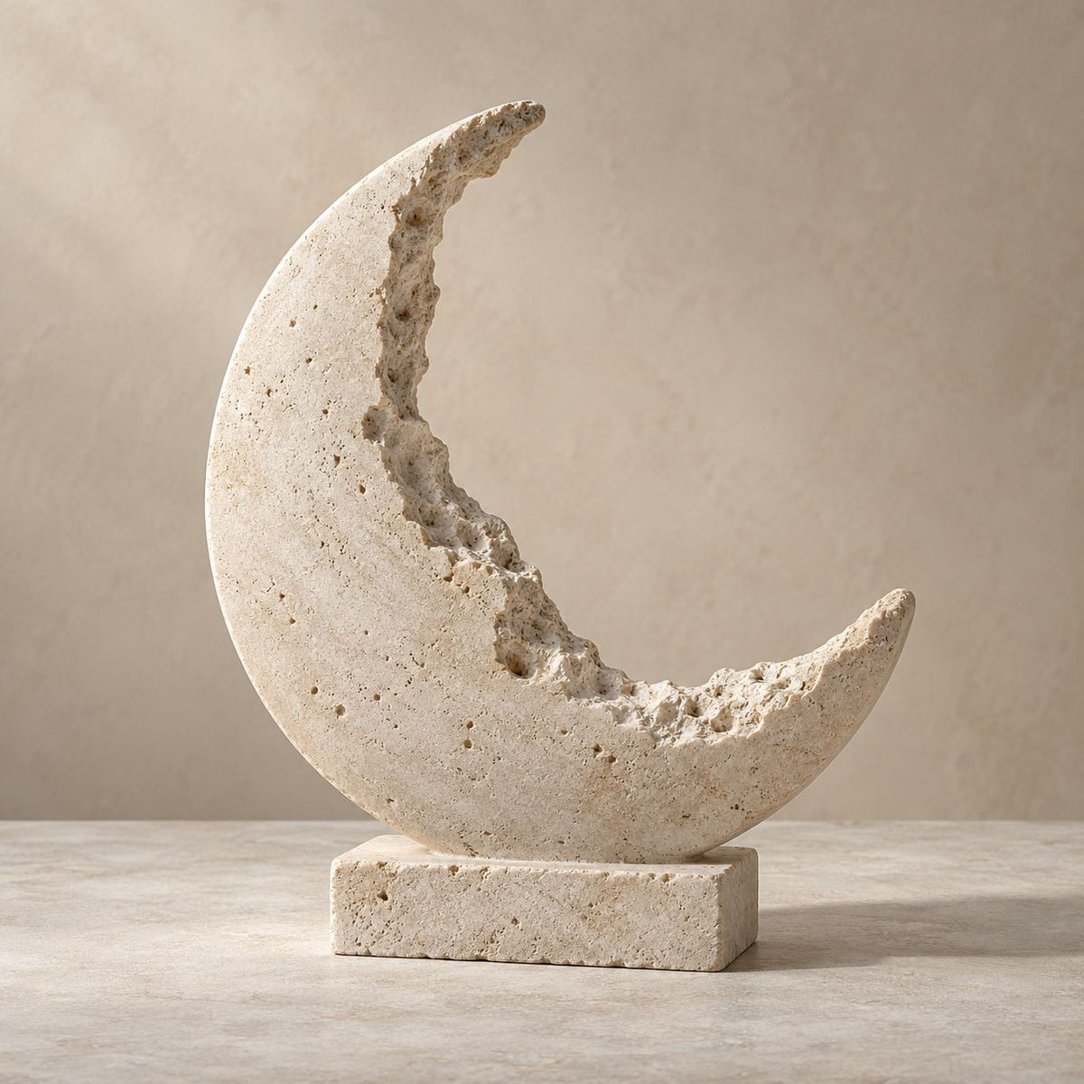 Eroded Crescent Sculpture — form