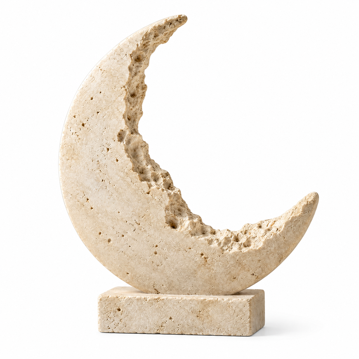 Eroded Crescent Sculpture — product view