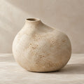 Sand Ivory Organic Vase — form